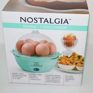 NWT Nostalgia Still Sealed  Egg Cooker